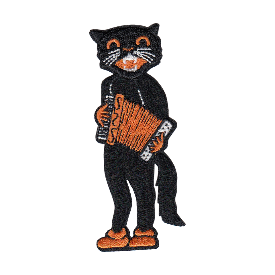 Patch - Vintage Black Cat Band - 4 Piece Set