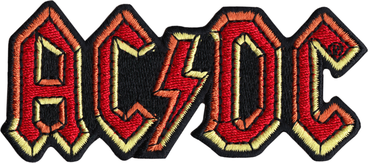 Patch - AC/DC - 3.5" Logo - Heavy Metal Music Band
