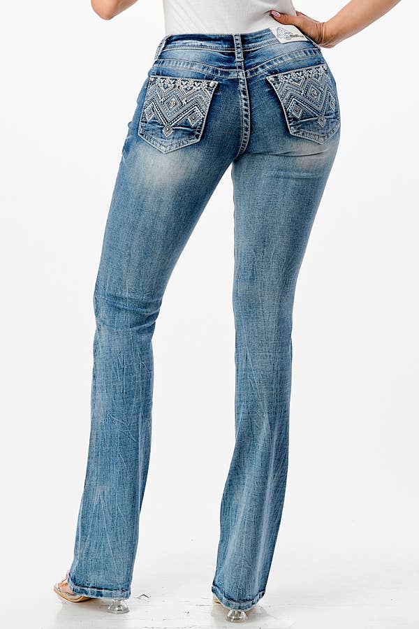 Aztec Modify Mid-Rise Boot cut 34&quot;