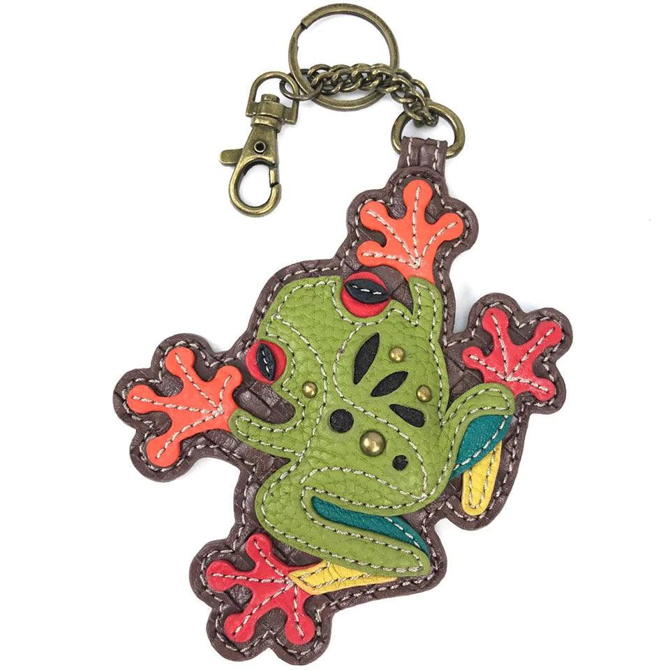 Frog Key Fob/ Coin Purse - Random Hippie