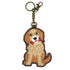 Golden Retriever Key Fob/ Coin Purse - Random Hippie