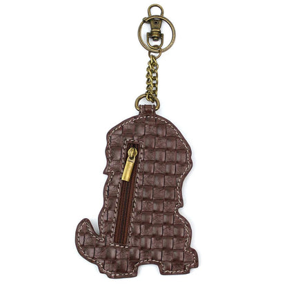 Golden Retriever Key Fob/ Coin Purse - Random Hippie