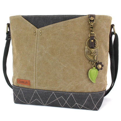 Prism Crossbody with Owl Keychain - Random Hippie