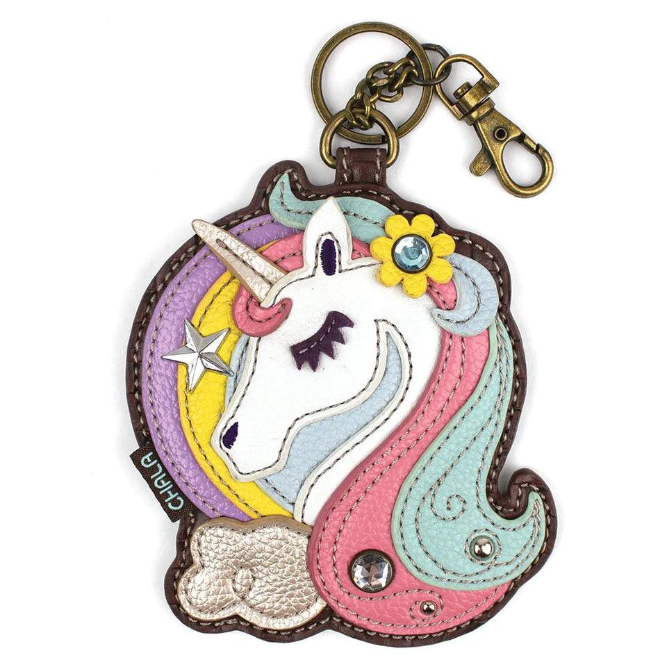 Unicorn Key Fob/ Coin Purse - Random Hippie