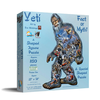 Yeti 850 Piece Jigsaw Puzzle - Random Hippie