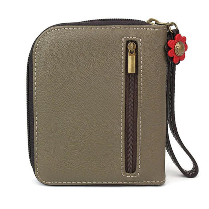 Zip Around Fox Wallet - Random Hippie