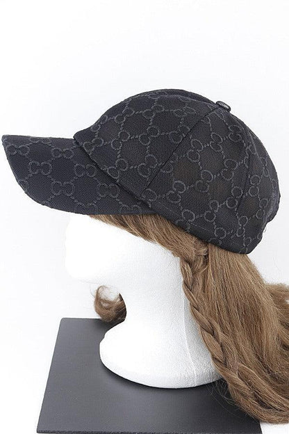 Black Lace Baseball Cap - Random Hippie