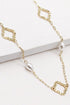 Clover and Pearl Long Necklace - Random Hippie