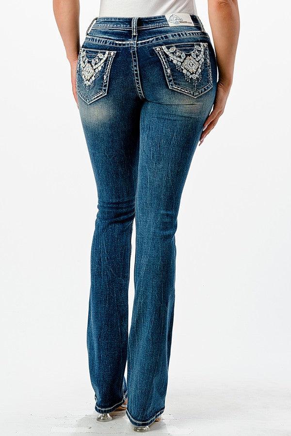 Easyfit Boot Cut Jeans - Random Hippie