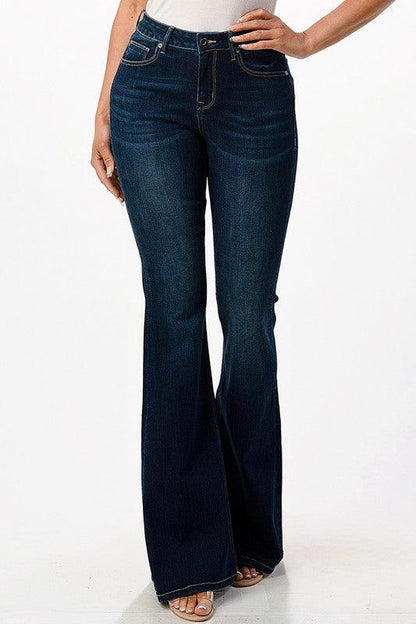 Easyfit Mid Rise Flare Jeans - Random Hippie