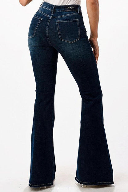 Easyfit Mid Rise Flare Jeans - Random Hippie