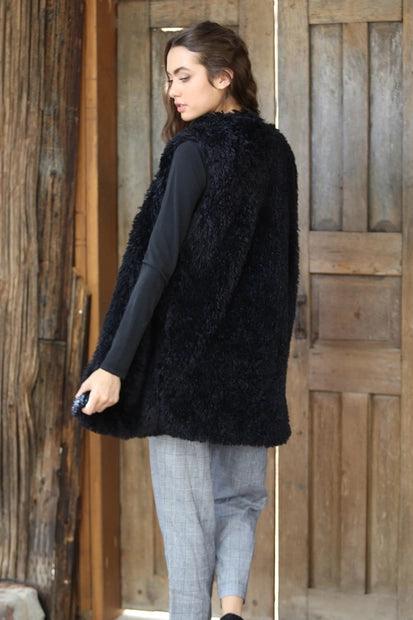 Faux Fur Vest - Random Hippie