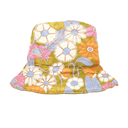 Floral Puffy Bucket Hat - Random Hippie