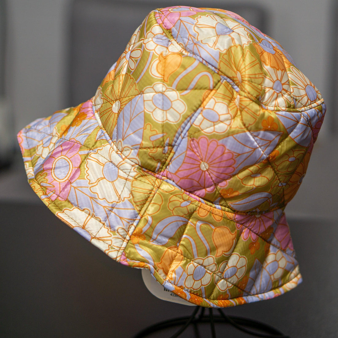 Floral Puffy Bucket Hat - Random Hippie