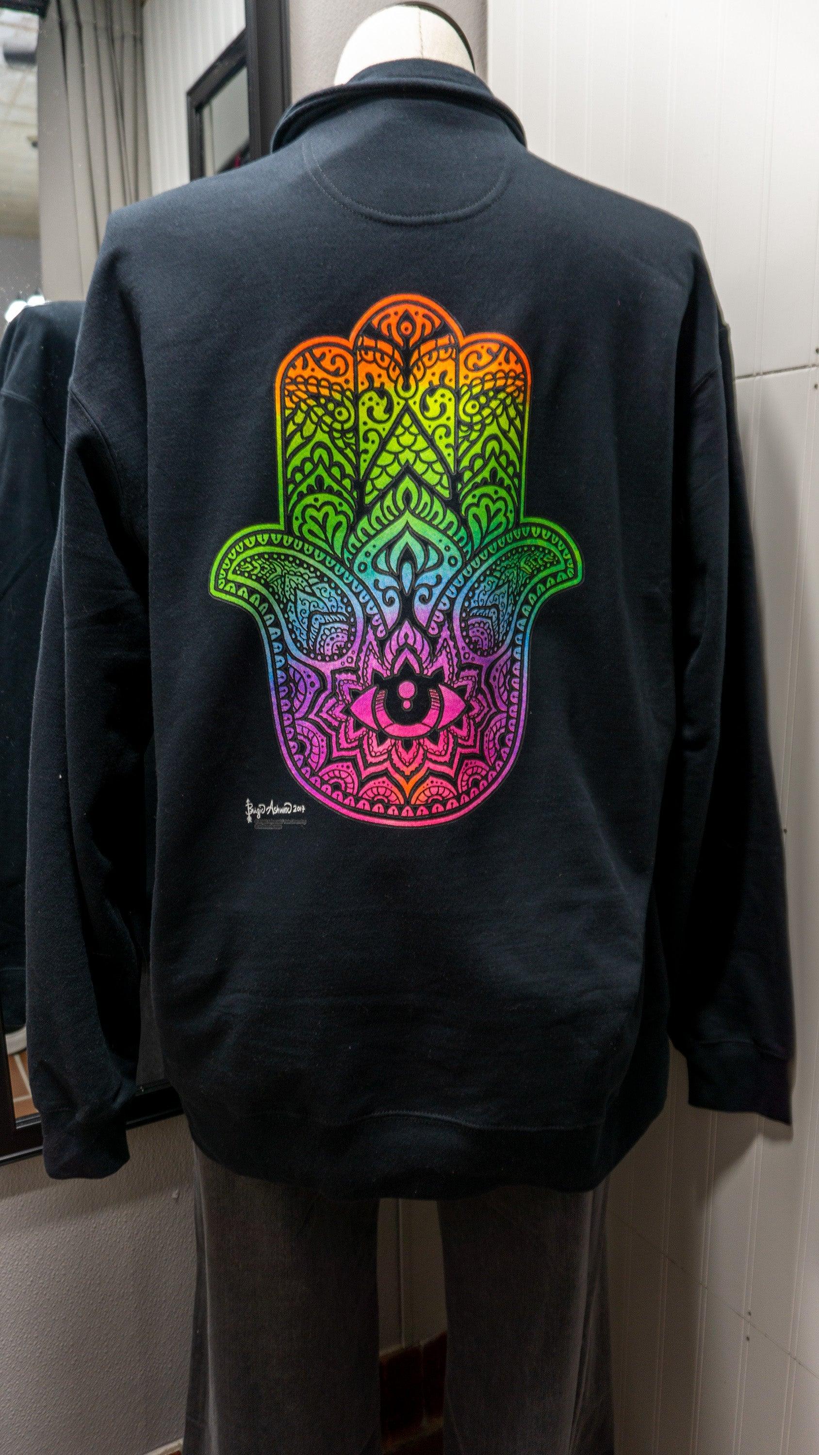 Hamsa Sweatshirt - Random Hippie