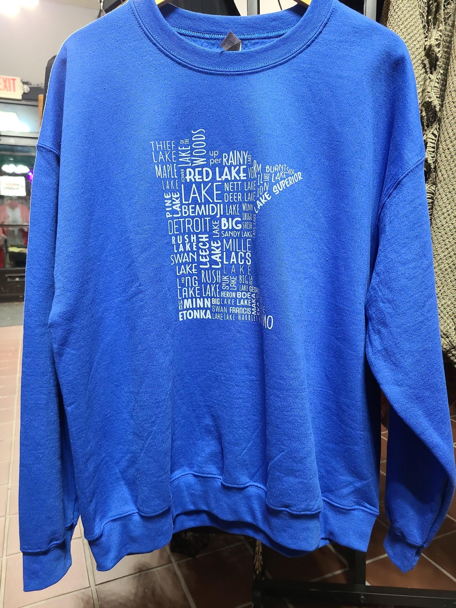 Minnesota Lakes Sweatshirt.