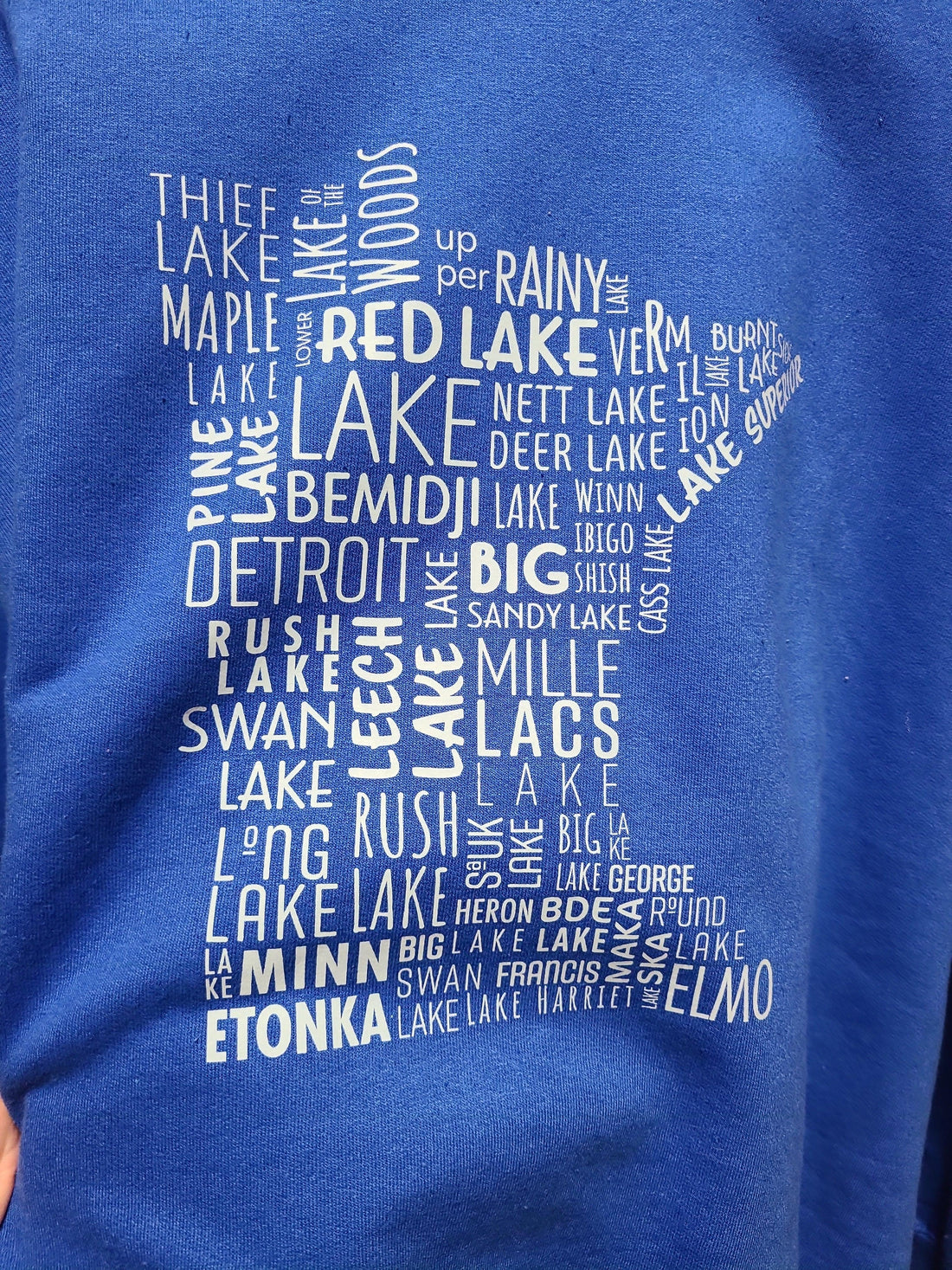 Minnesota Lakes Sweatshirt.