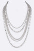 Mix Chain Layer Necklace.