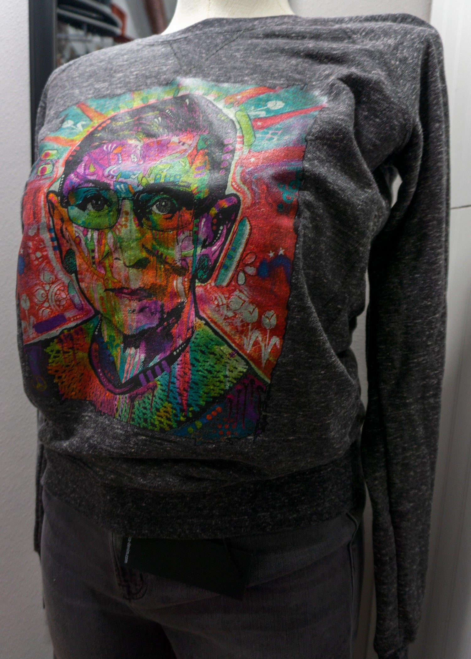 Neon Notorious RBG Sweatshirt - Random Hippie