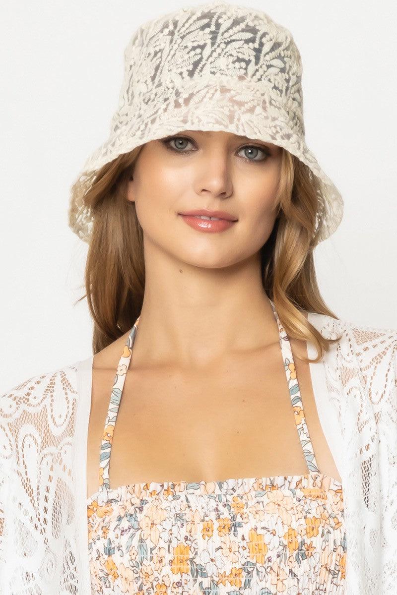 Palm Lace Bucket Hat - Random Hippie