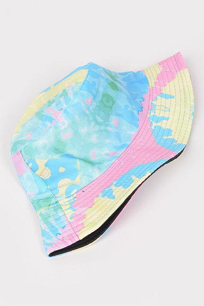 Pastel Paint Splatter Bucket Hat - Random Hippie