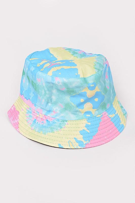 Pastel Paint Splatter Bucket Hat - Random Hippie