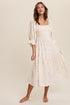 Puff Sleeve Maxi Dress - Random Hippie