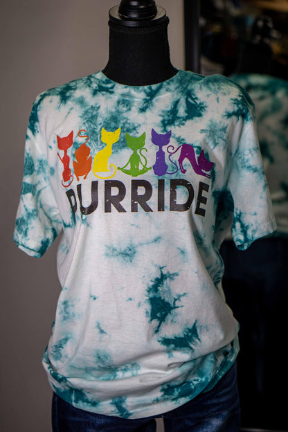 Purride Rainbow Cats Pride T-Shirt - Random Hippie