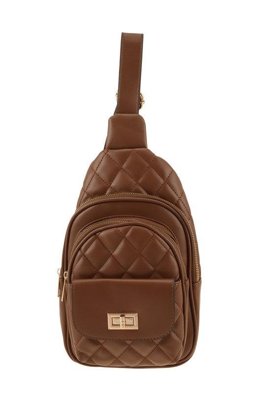 Quilted Sling Backpack - Random Hippie