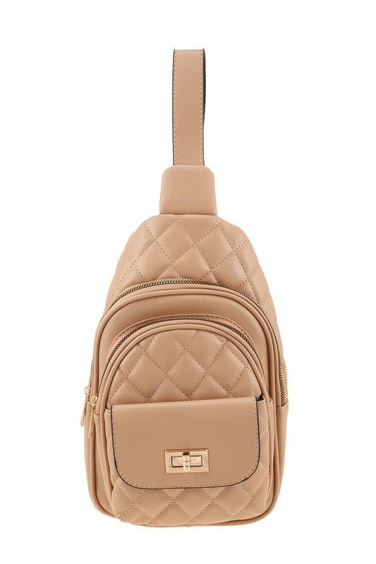 Quilted Sling Backpack - Random Hippie