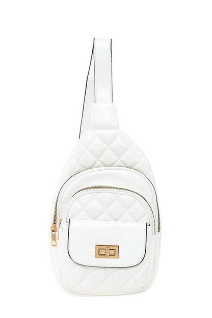 Quilted Sling Backpack - Random Hippie