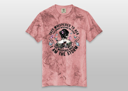 She is the Storm Graphic T-Shirt.
