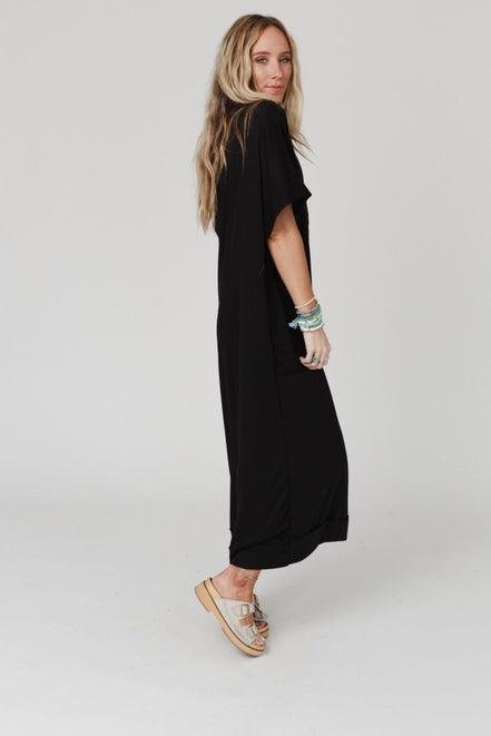 Laurel Short Sleeve Maxi Dress - Random Hippie