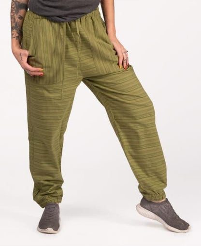 Striped Hippie Harem Pants - Random Hippie