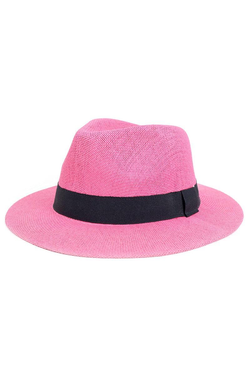 Summer Colors Wide Brim Panama Hat - Random Hippie
