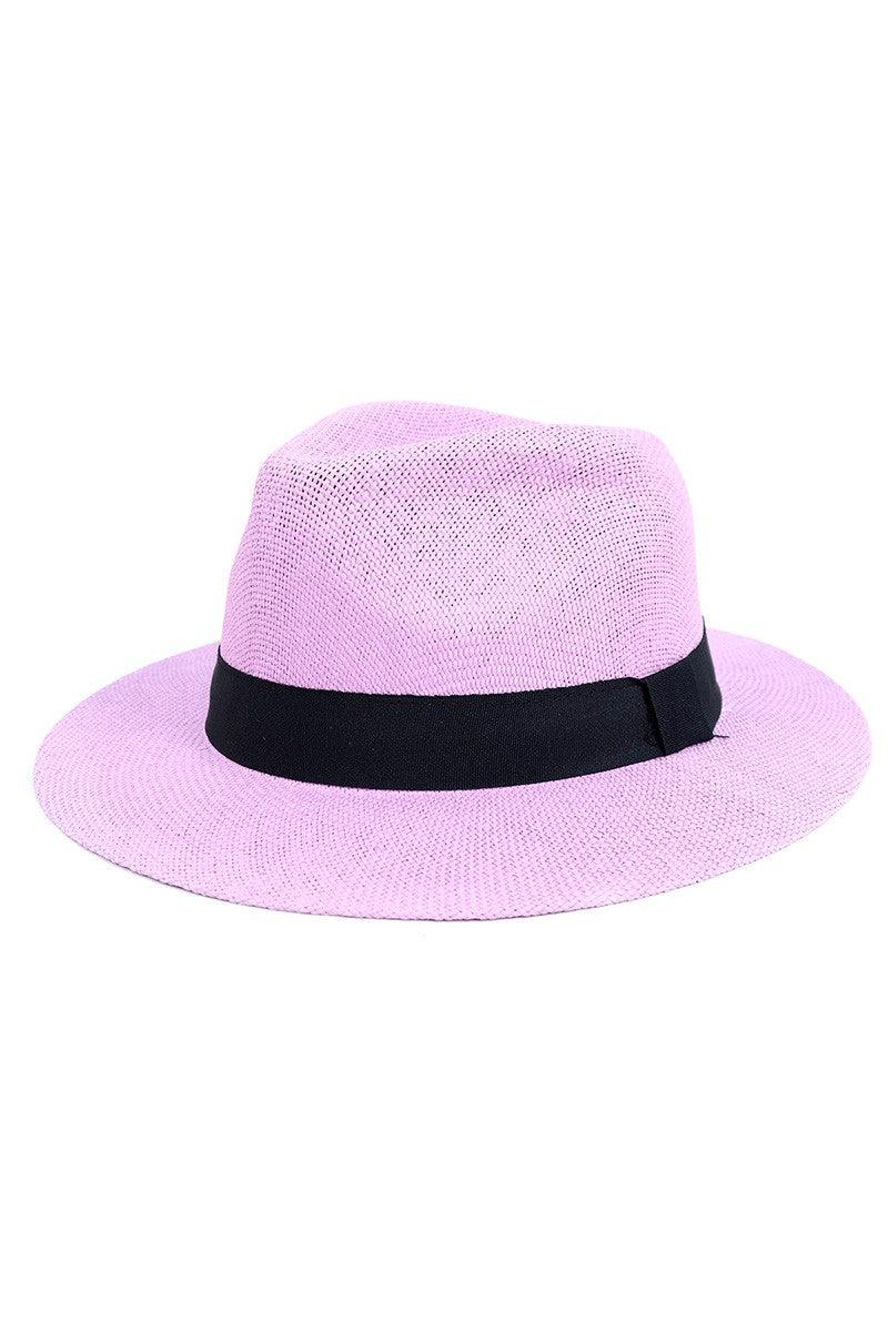 Summer Colors Wide Brim Panama Hat - Random Hippie