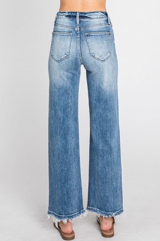 Super High-Rise Straight Leg Jeans - Random Hippie