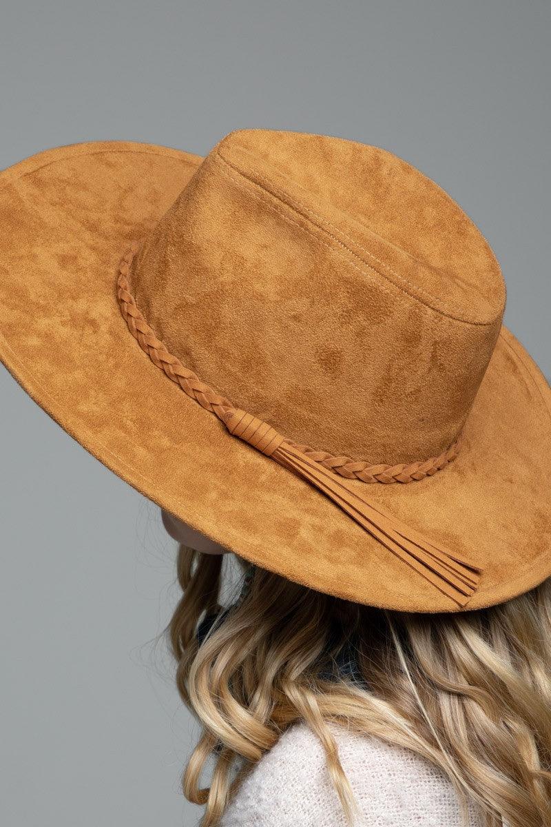 Tassel Suede Fedora.