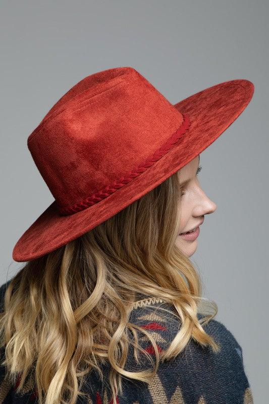 Tassel Suede Fedora.