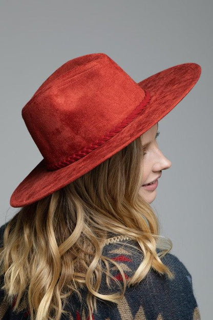 Tassel Suede Fedora.