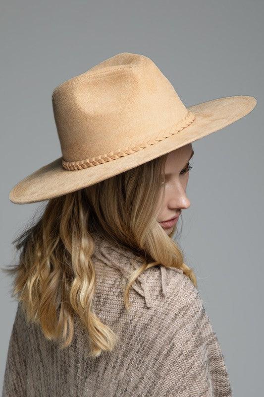 Tassel Suede Fedora.