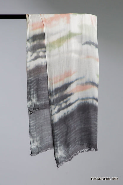 Tie Dye Scarf.