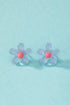 Transparent Flower Stud Earrings - Random Hippie