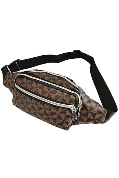 Triangle Pattern Fanny Pack - Random Hippie