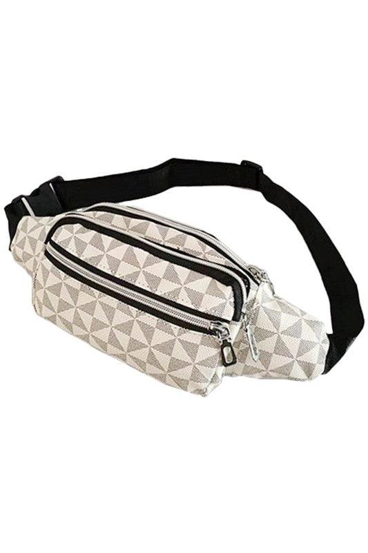 Triangle Pattern Fanny Pack - Random Hippie