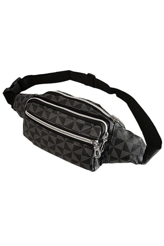 Triangle Pattern Fanny Pack - Random Hippie