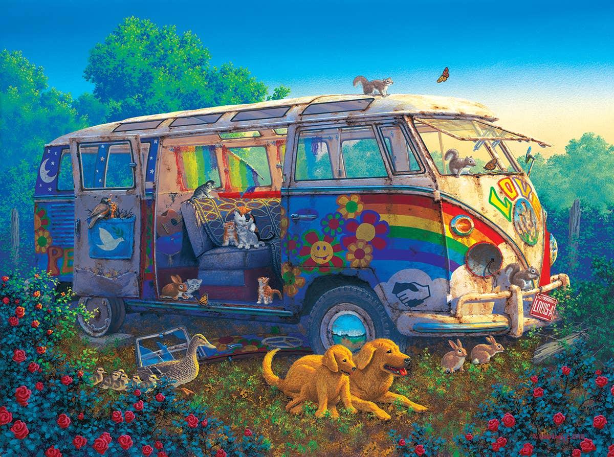 What a Wonderful World it is 1000 pc Puzzle - Random Hippie