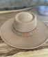 Wide Brim Boater Hat.